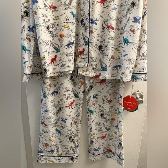 Magnetic Me Multicolor Dinosaur Men Pajama Set - Picture 4 of 6